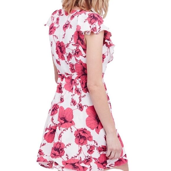 Free People French Quarter Wrap Mini Dress in the Size Small - Picture 6 of 12